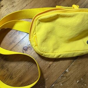 Lululemon Athletica Vibrant Yellow Bag